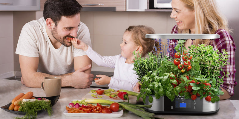 World's First 4-in-1 Automatic Hydroponic System