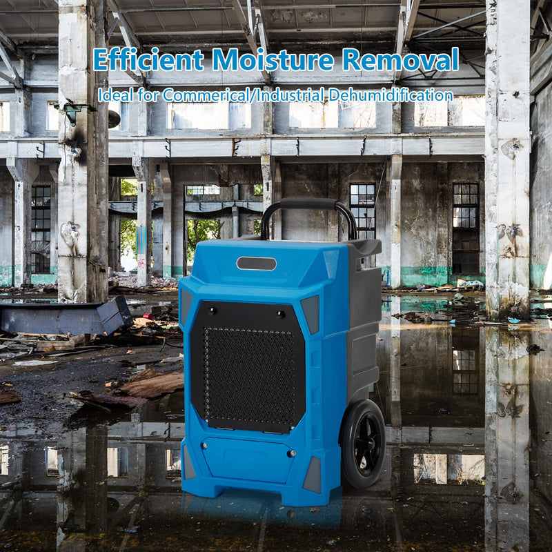 WHIZMAX 230 Pints Commercial Dehumidifier With Pump Large Industrial Dehumidifier