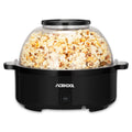 WHIZMAX BM-01 Popcorn Popper Maker Multifunctional Machine - Black