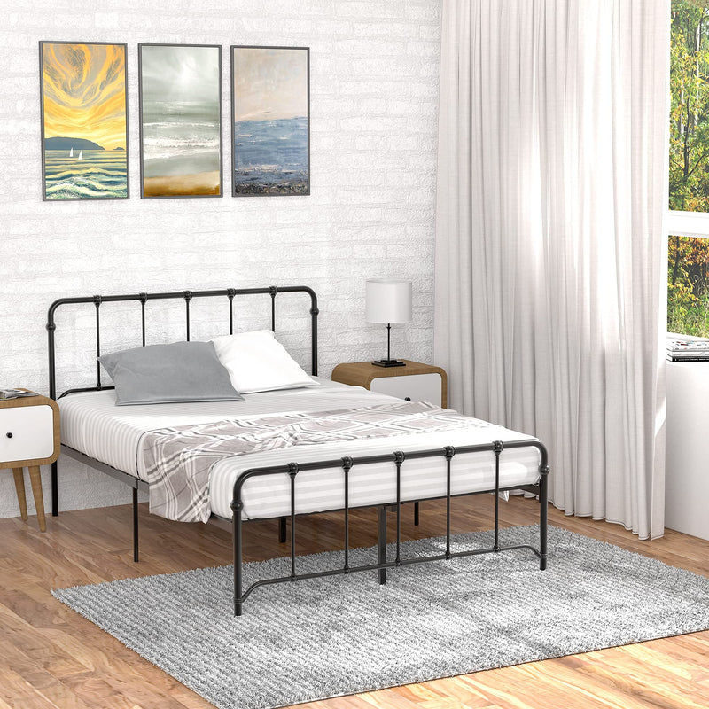 WHIZMAX Full Size Metal Bed Frame Platform Bed