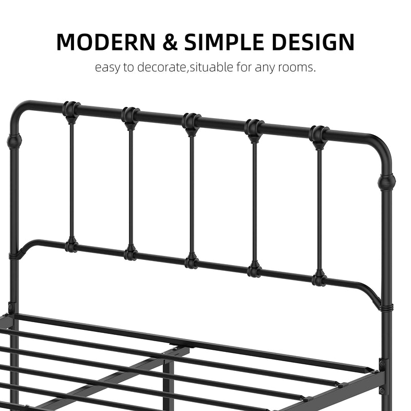 WHIZMAX Full Size Metal Bed Frame Platform Bed