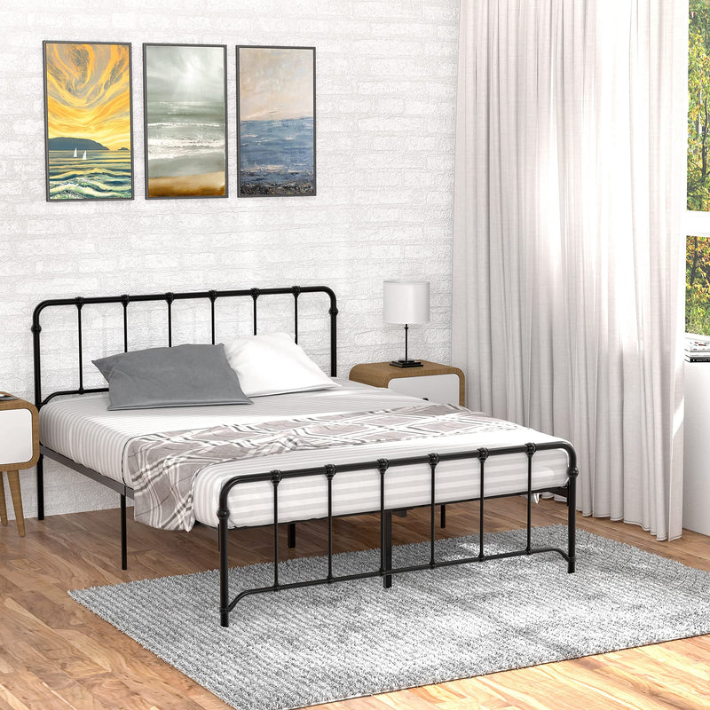 WHIZMAX Queen Size Metal Bed Frame Platform Bed