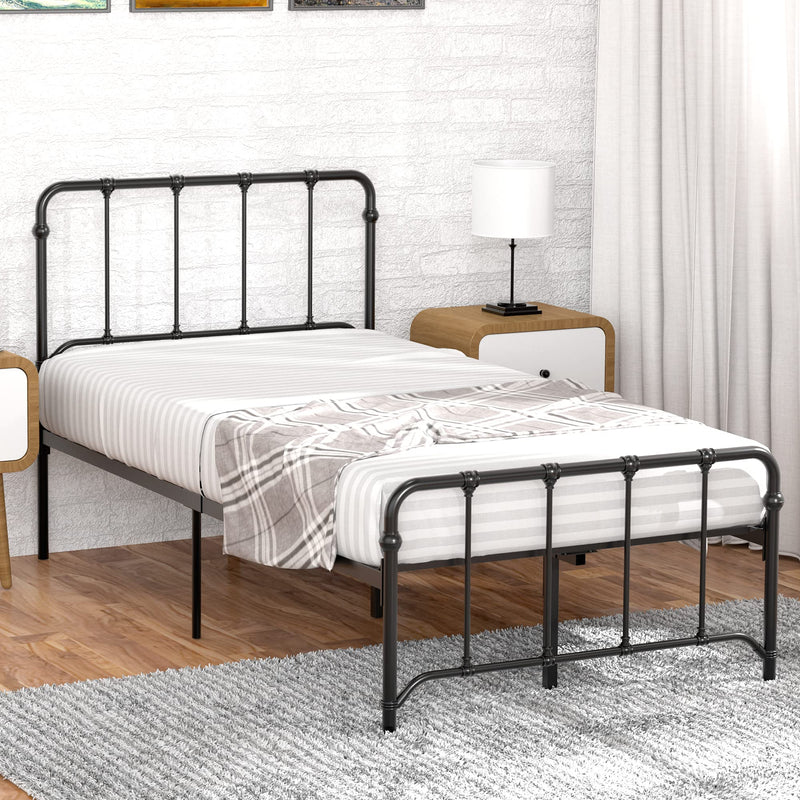 WHIZMAX Twin Size Metal Bed Frame Platform Bed