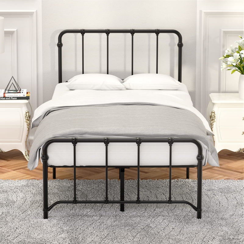 WHIZMAX Twin Size Metal Bed Frame Platform Bed