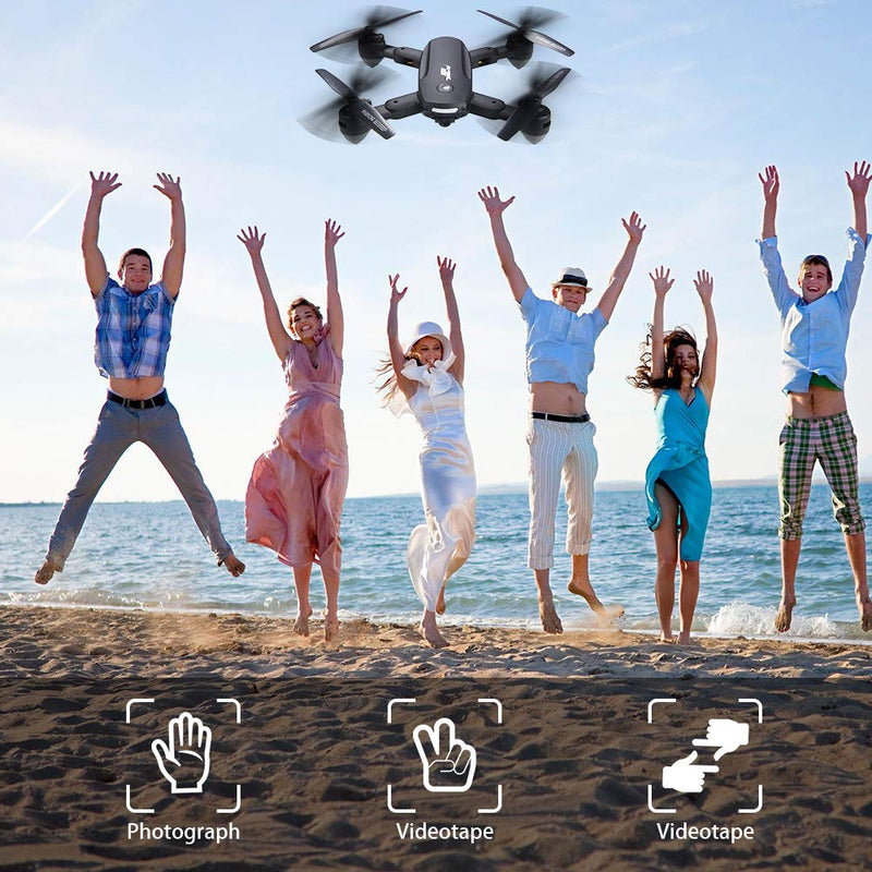 WHIZMAX Mini Drone 720P HD Camera Foldable Drone