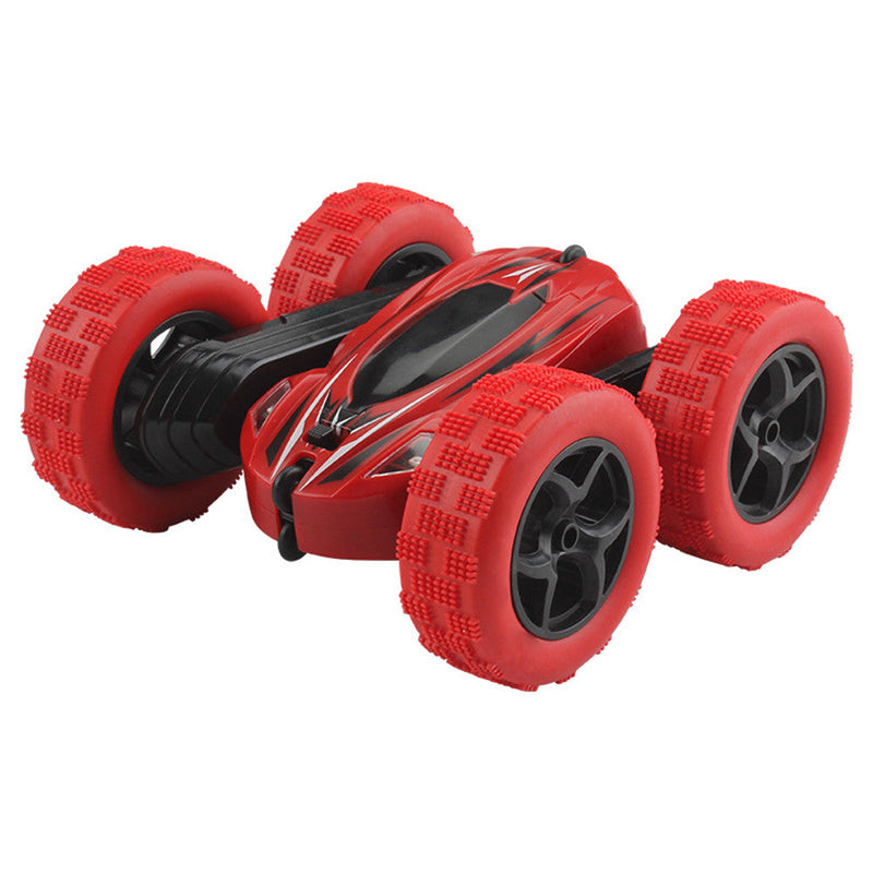 WHIZMAX Remote Control Car 1165A RC Stunt Car Toy Double Sided 360 Rotating Vehicle Red