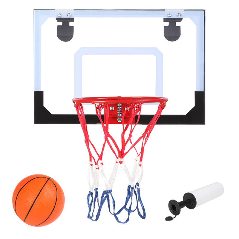 YIWA Kids Wall Mount Basketball Backboard Max Applicable Ball Diameter 5" Transparent