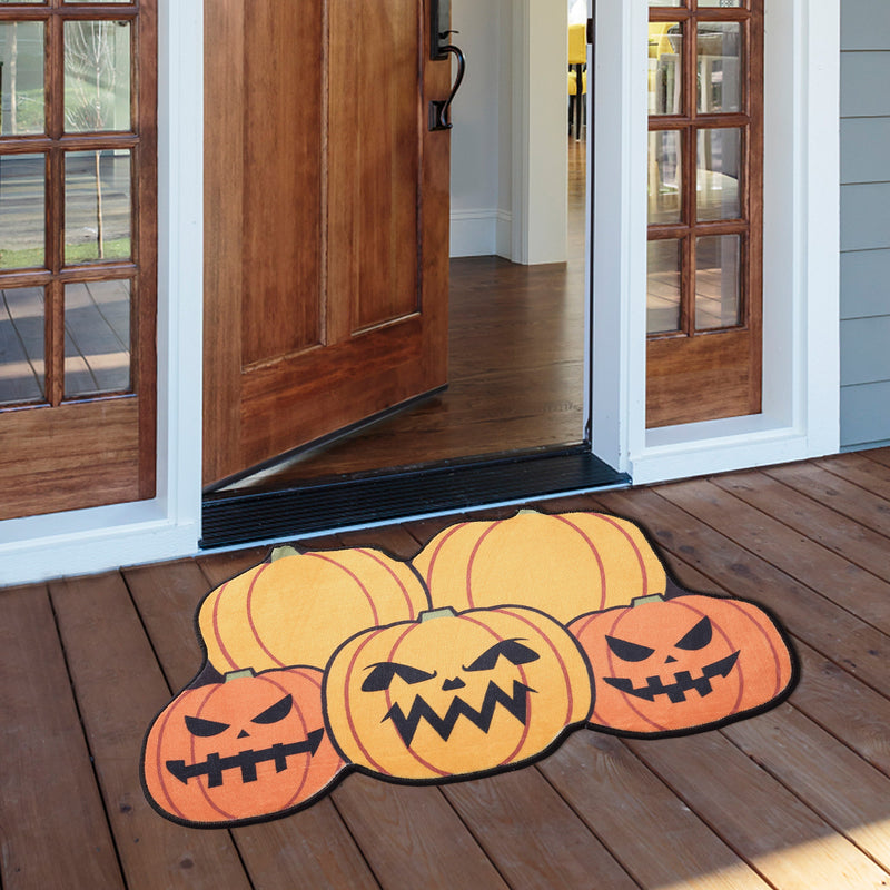 CYNDIE Halloween Indoor Door Mat Non Slip Front Door Mat