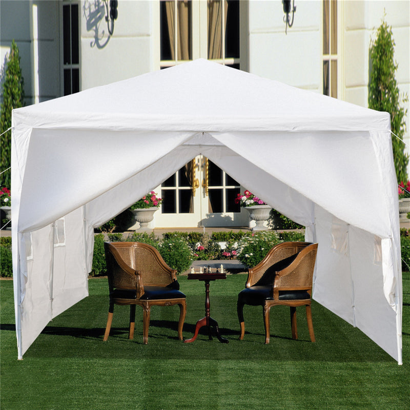 THBOXES 3x6m 6-sided 2 Doors Spiral Tube Pergola Waterproof Tent for Household Wedding Party