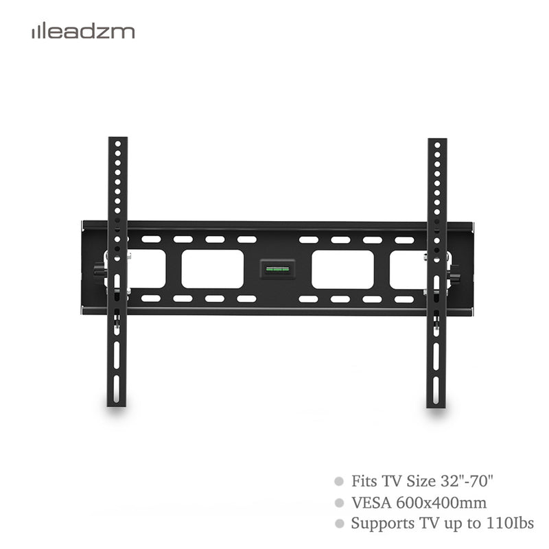 RONSHIN 32-70" TV Stand Lightweight Wall Mounted Maximum 50kg Black