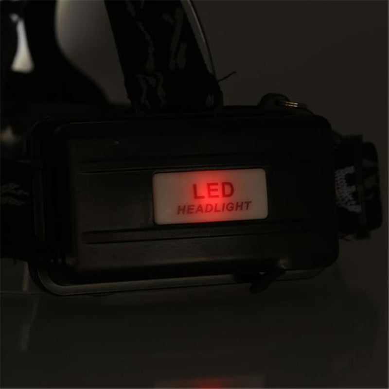 REDCOLOURFUL Head Lamp 11led USB Rechargeable Work Flashlight Black