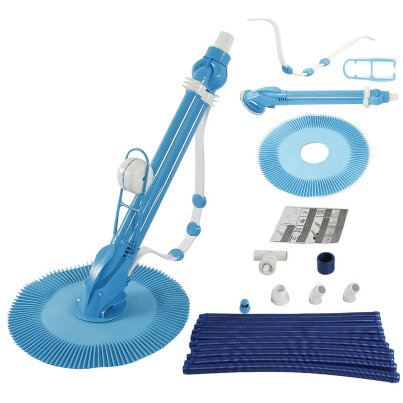 RONSHIN Automatic Swimming Pool Cleaner Set Cleaning Machine Blue