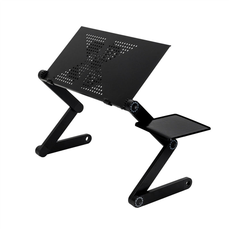 AMYOVE Foldable Table Multifunctional Folding Table With Large Mouse Board