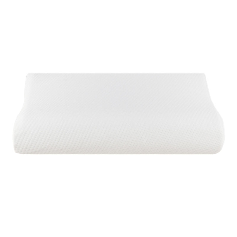 DSSTYLES Contour Pillow Memory Foam Pillow White