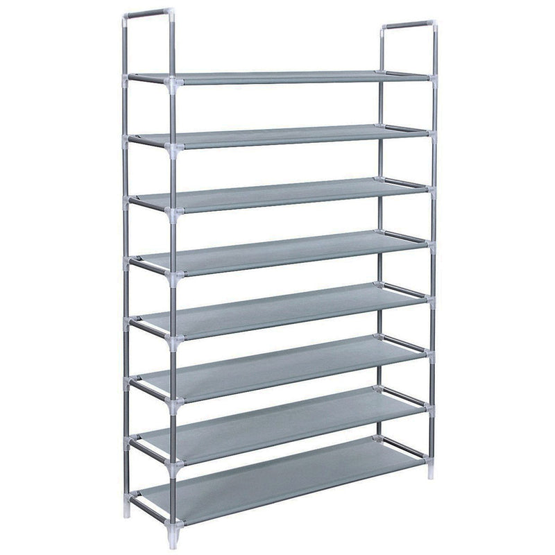 RONSHIN 100cm 8 Tiers Shoe Rack Super Wide Shoe Shelf Storage Organizer