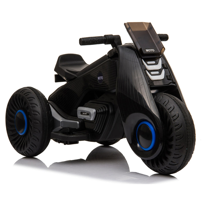 YIWA Dual Drive 6v 4.5a.h Children's 3 Wheels Electric Motorcycle with Music