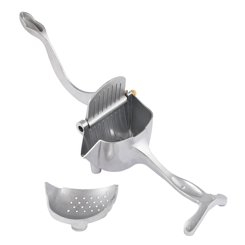 DISHYKOOKER Manual Mini Juicers Juice Extractor Juice Maker Machine Silver