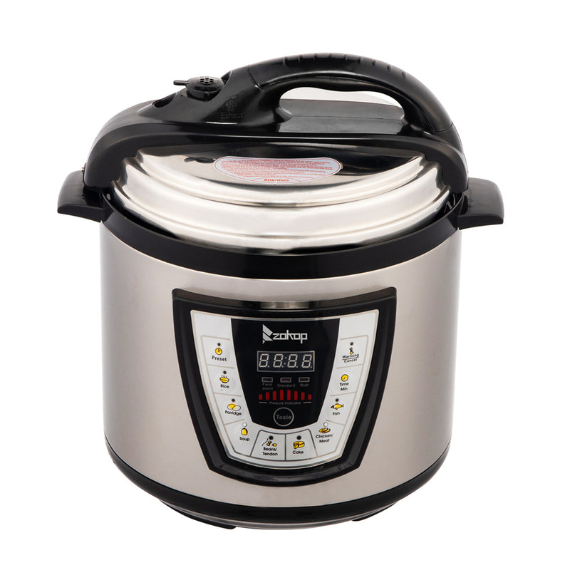 ZOKOP 13-in-1 Electric Pressure Cooker Multi-Functional Push-button Pressure Pot