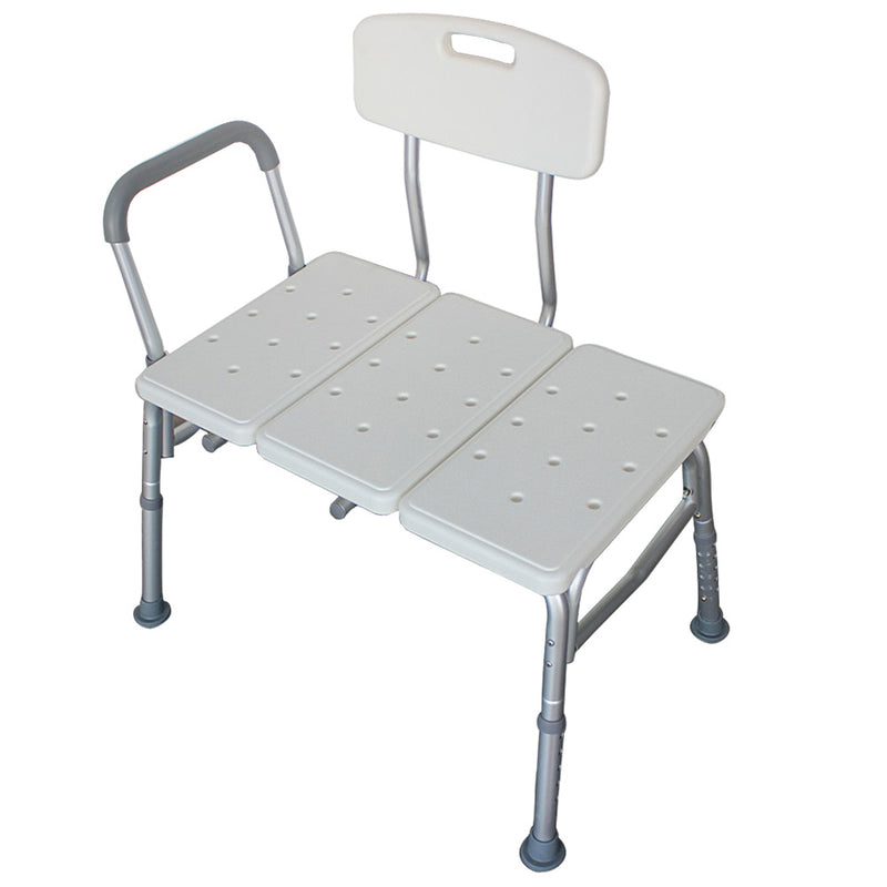 ALICIAN Bathroom Safety Shower Chair with Back Anti-Slip Anti-Rust Bath Chair