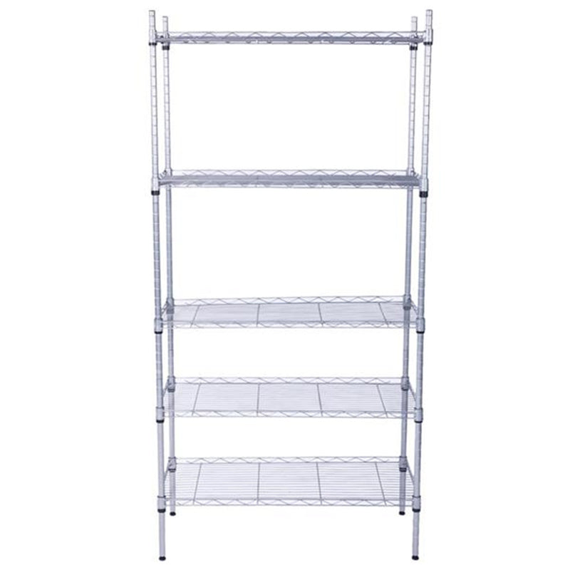 RONSHIN 5 Tier Shelving Storage Rack for Home Kitchen Bedroom Office