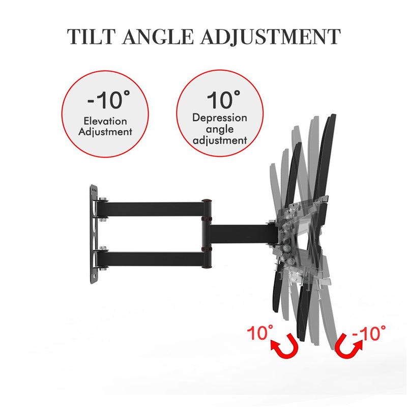 RONSHIN TV Stand Adjustable Light Weight Wall Mount Bracket 32-65 inches