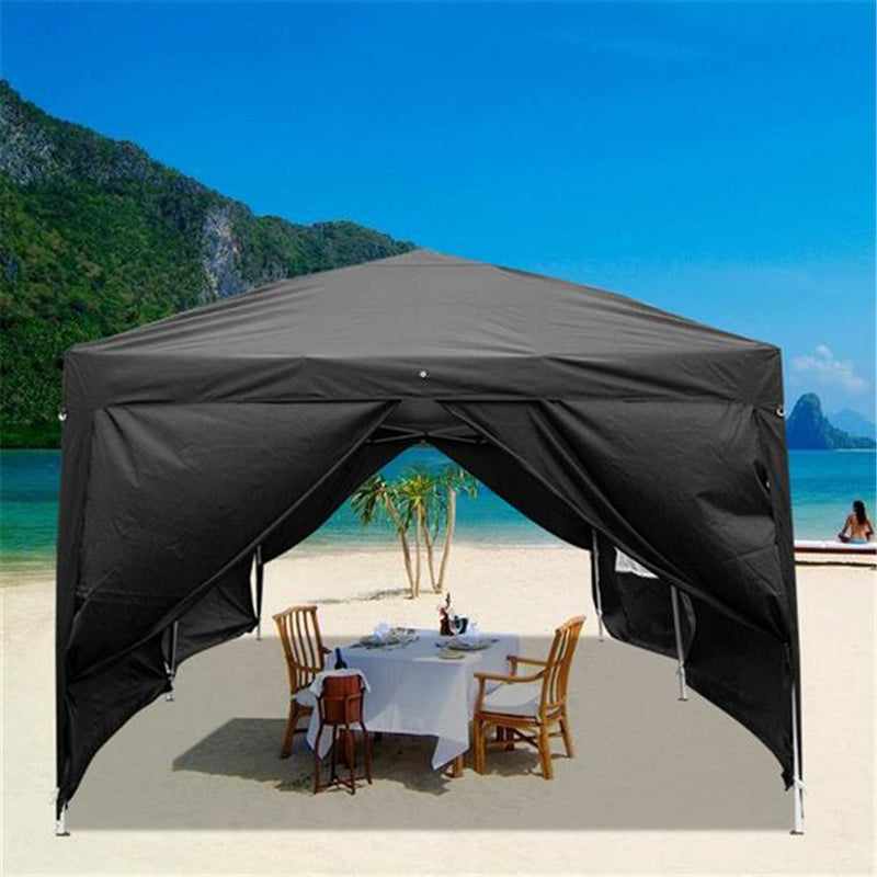 THBOXES Compact Instant Tent Portable Tent Camping Beach Shelter Black