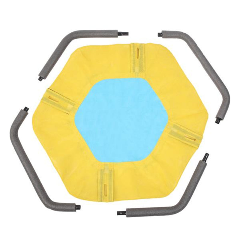 YIWA Hexagonal Swing Diameter 100cm 2 Hooks Removable Swing Toy