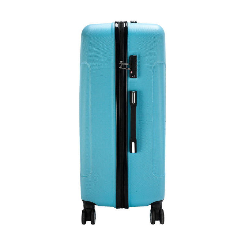 RONSHIN 3pcs 3-in-1 Large Capacity Traveling Storage Suitcase Blue