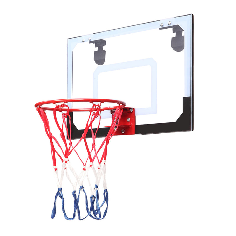 YIWA Kids Wall Mount Basketball Backboard Max Applicable Ball Diameter 5" Transparent