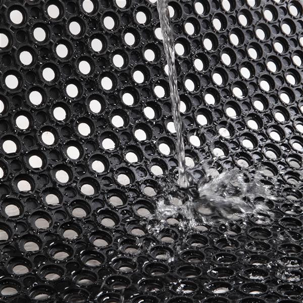 RONSHIN Rubber Floor Mat with Holes Non-slip Drainage Mat for Kitchen Restaurant Bar Bathroom