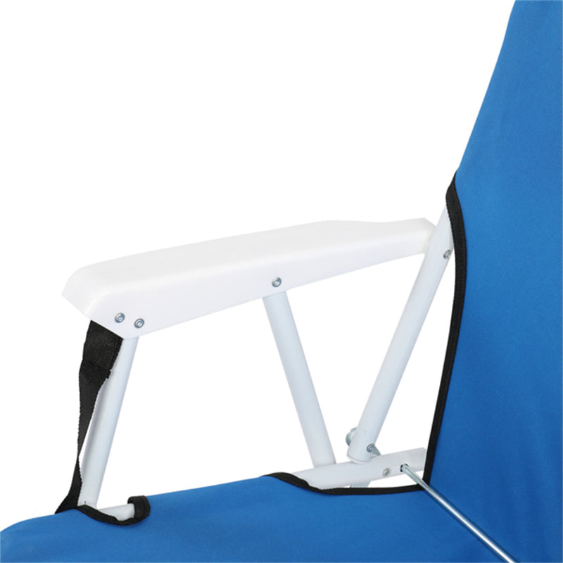 ALICIAN Beach Chair Seat Chair for Outdoor Beach 48.5*44*75cm Blue