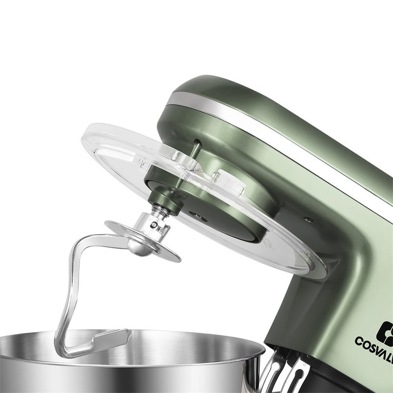 COSVALVE Kitchen Stand Mixer 6 Speed Dishwasher Safe Green