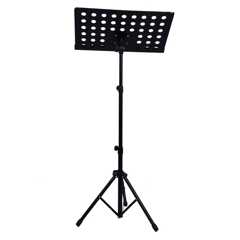 RONSHIN Portable Music Stand Adjustable Lifting Height Folding Metal Music Holder