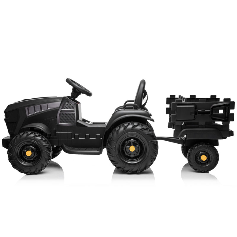 YIWA LEADZM Agricultural  Vehicle  Toys with Rear Bucket Black