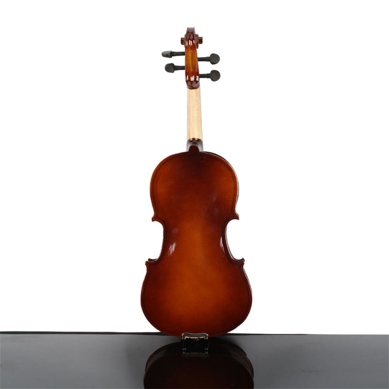 YIWA 1/4 Acoustic Violin with Box Bow Rosin Natural Violin Musical Instruments