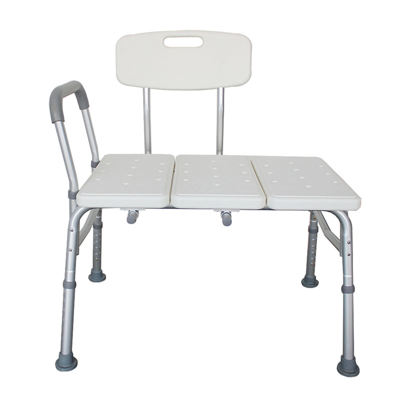 ALICIAN Bathroom Safety Shower Chair with Back Anti-Slip Anti-Rust Bath Chair