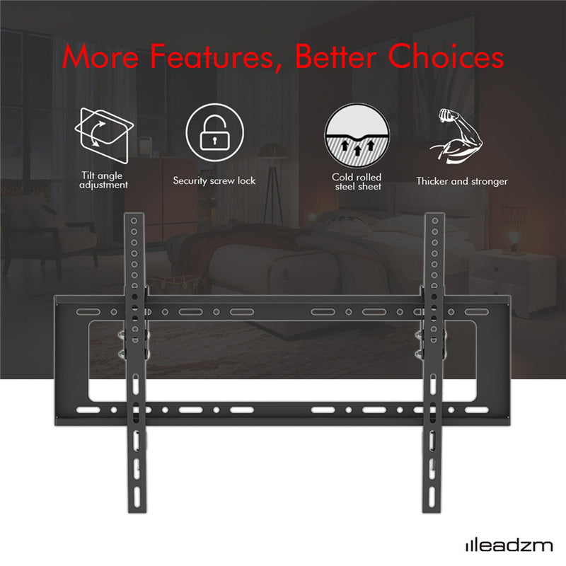 RONSHIN TV Stand Full Motion Bracket 32-70 Inches Black