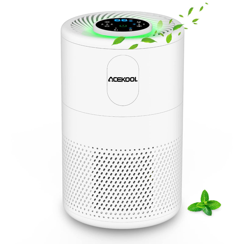 ACEKOOL Air Purifier D02 H13 HEPA Filter Smart Mode Air Purifier UK Plug