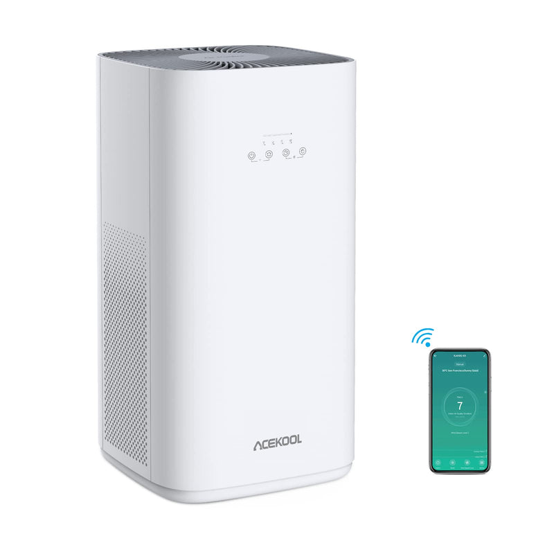 ACEKOOL Air Purifiers AF2 for Large Room 1615ft² Homedics Air Purifier UK Plug