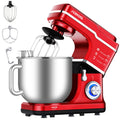 ACEKOOL Mixer MC1 1400W 7.5QT 10 Speeds Tilt-Head Stand Mixer Red UK Plug